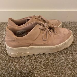 Light pink Air Force Ones